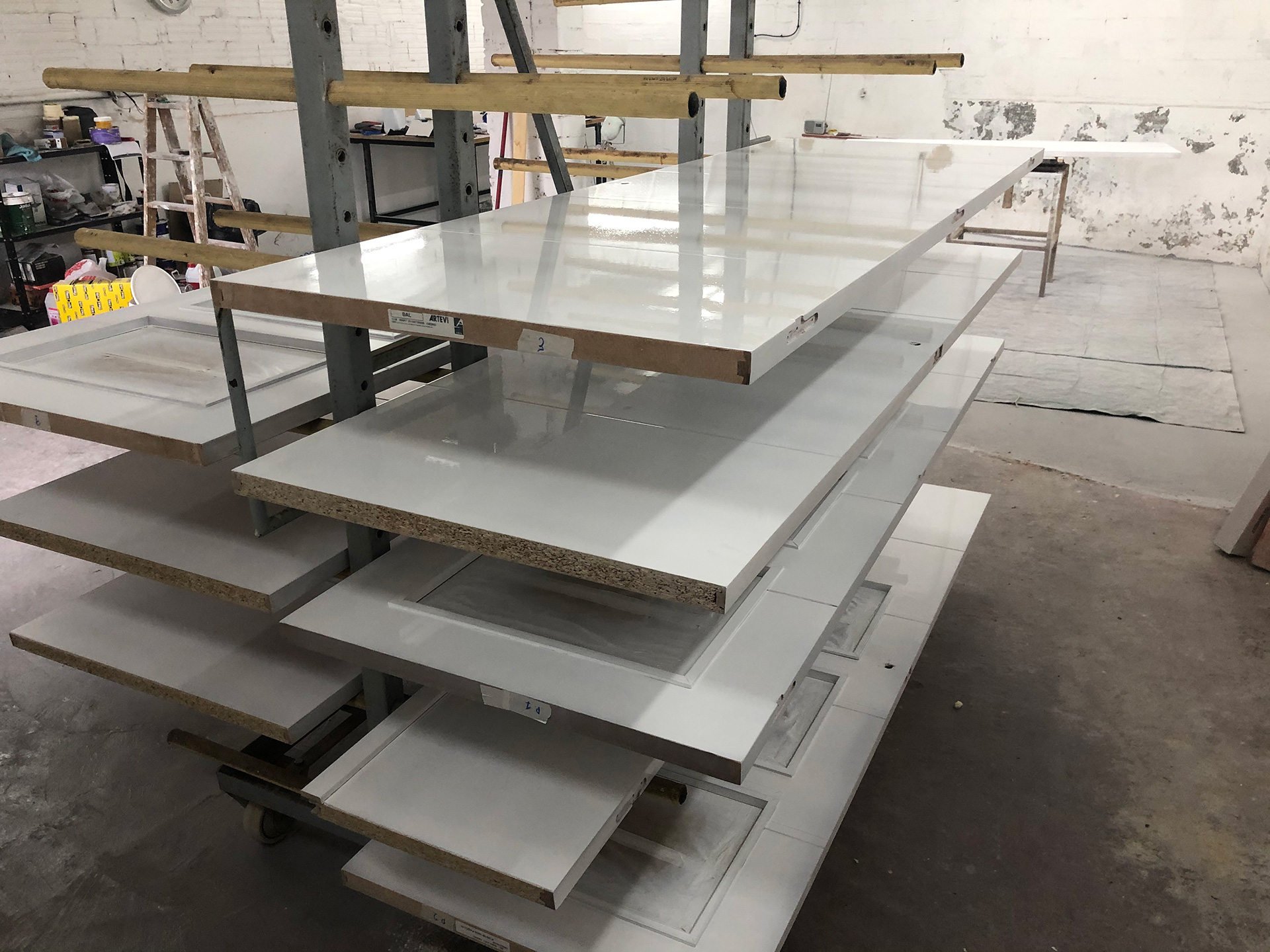 lacado puertas blancas mataro