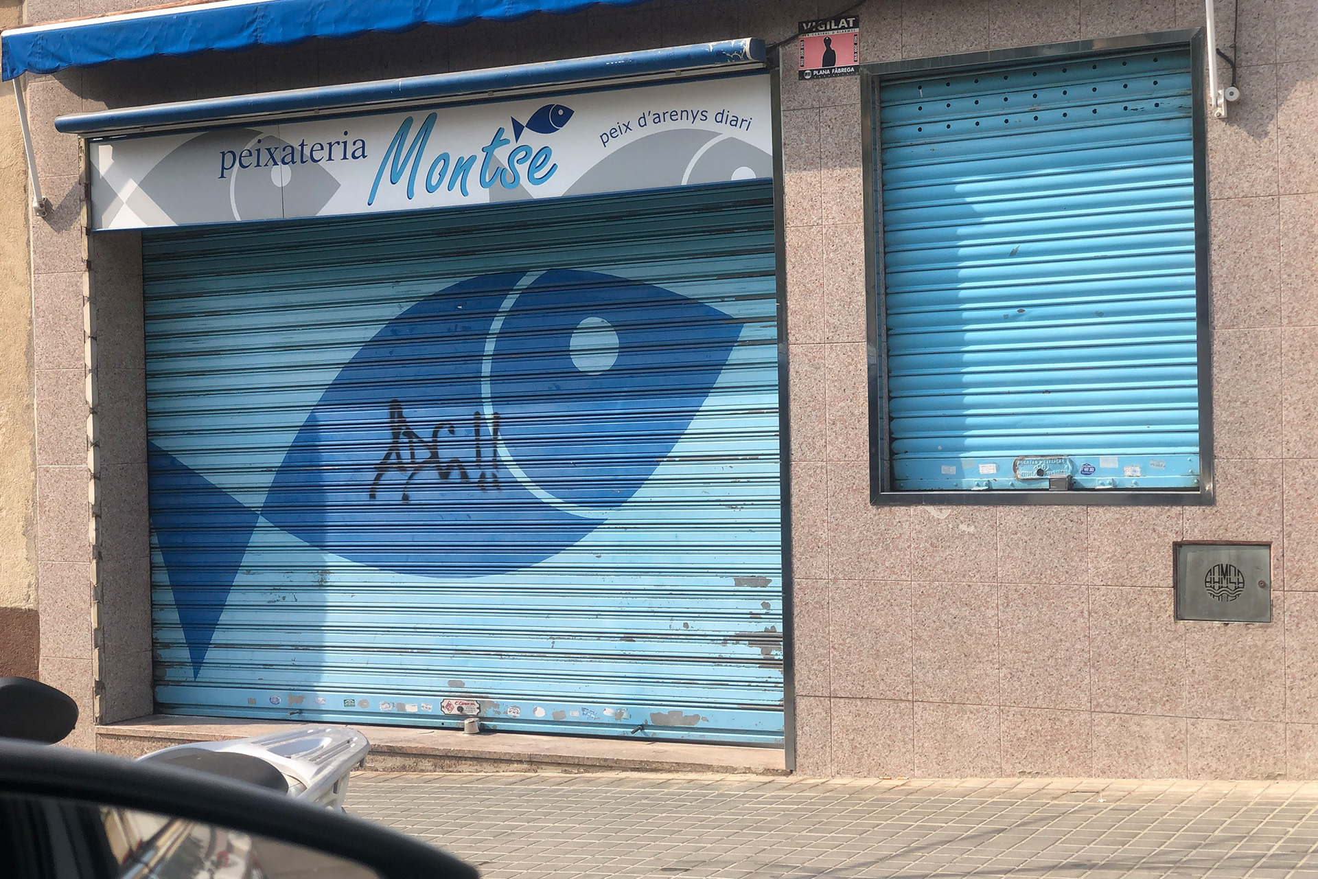 decapado y pintado persiana