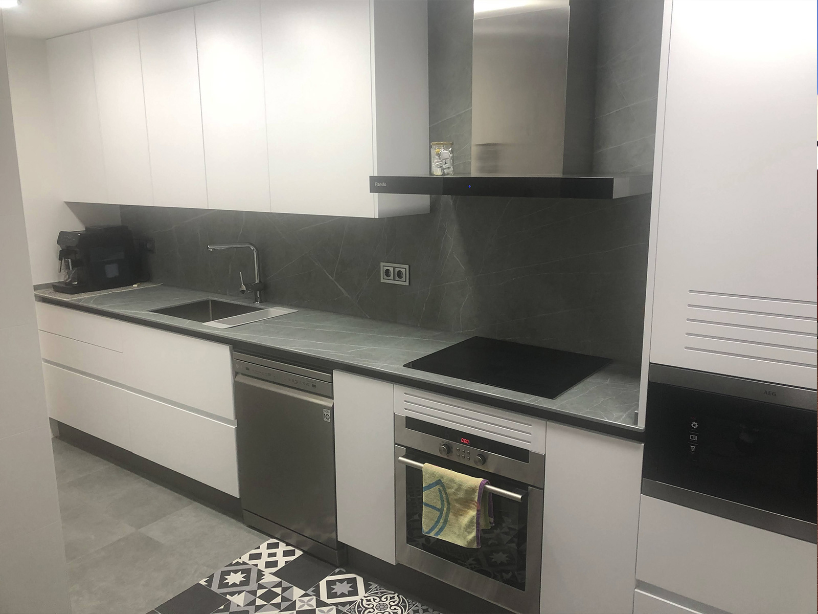 lacado de puertas madera cocina en Mataró