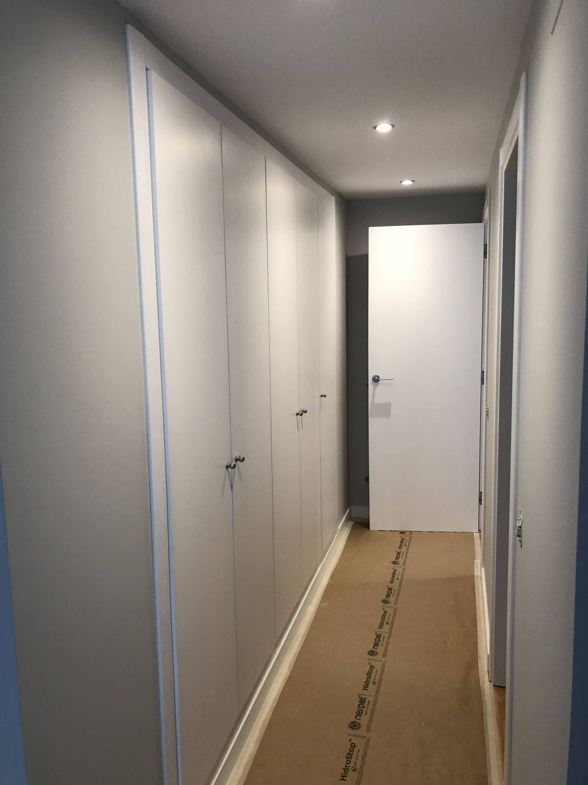 Lacado puertas armario de paso