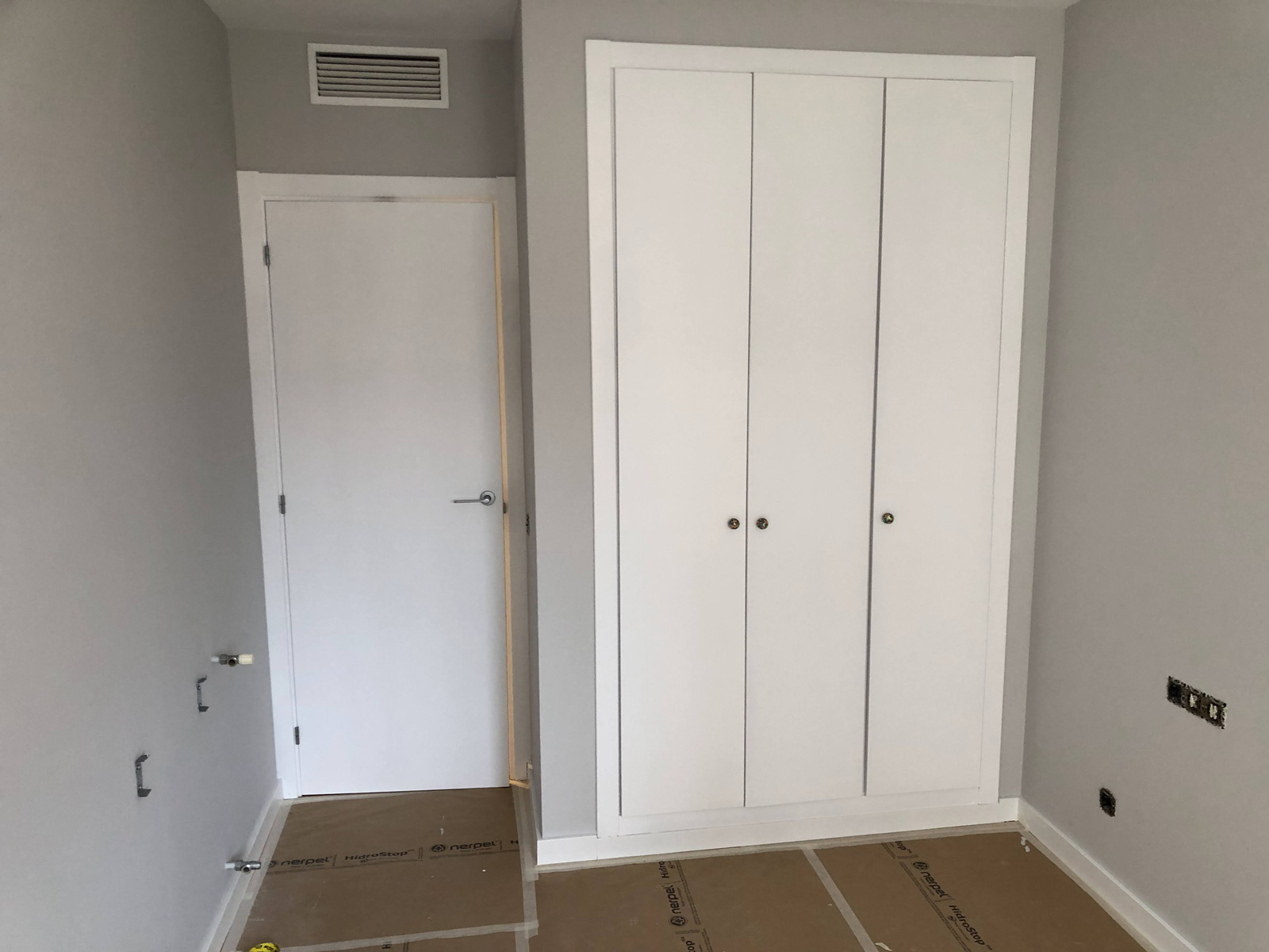 Lacado puertas armario de paso