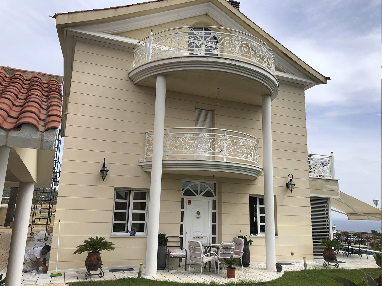 pintura fachada casa ANTES