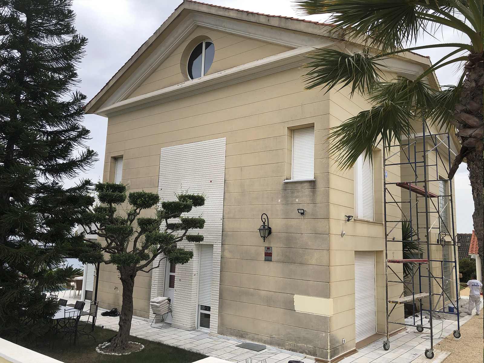 pintura fachada casa ANTES