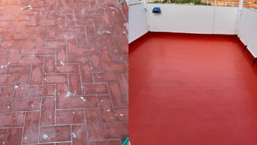 reparación y pintado de suelo y paredes terrado | Pintura y Reformas en Mataró