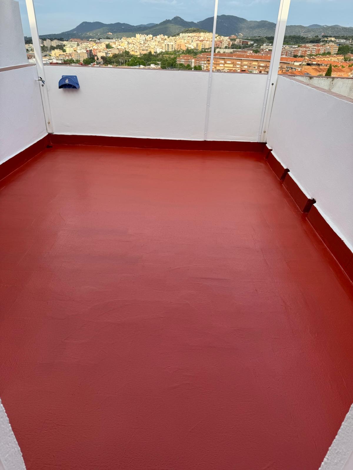 reparación y pintado de suelo y paredes terrado | Pintura y Reformas en Mataró