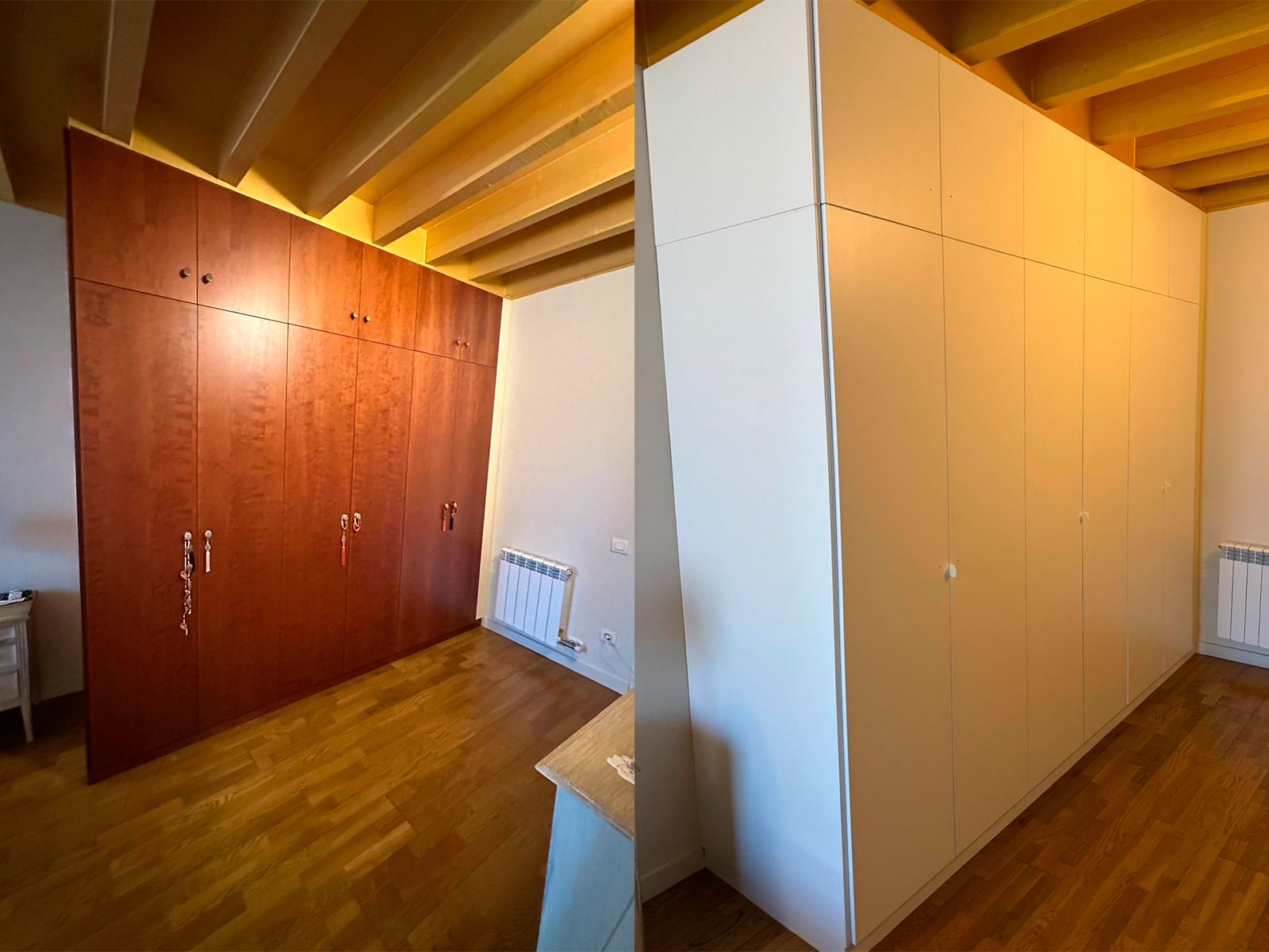 lacado profesional de armario empotrado | Pintura y Reformas en Mataró